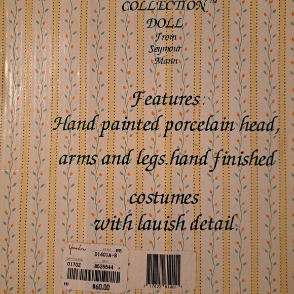 NIB Vintage Seymour Mann Connoisseur Collection doll set featuring 2 dolls - Picture 10 of 12
